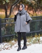 تصویر  پالتو وست آستر تدی کتان سانتانا