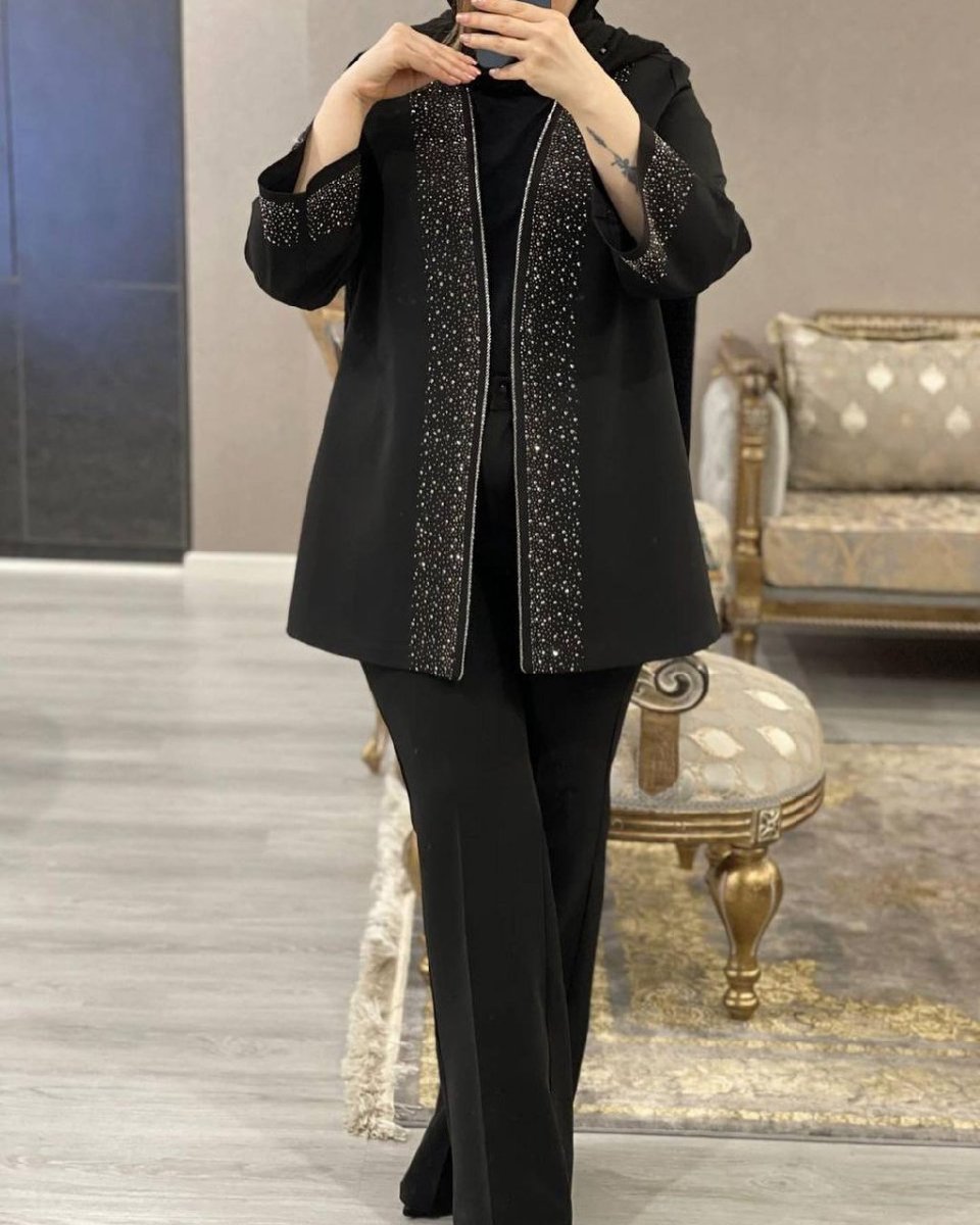 تصویر  کت زنانه مجلسی مازاراتی بهار