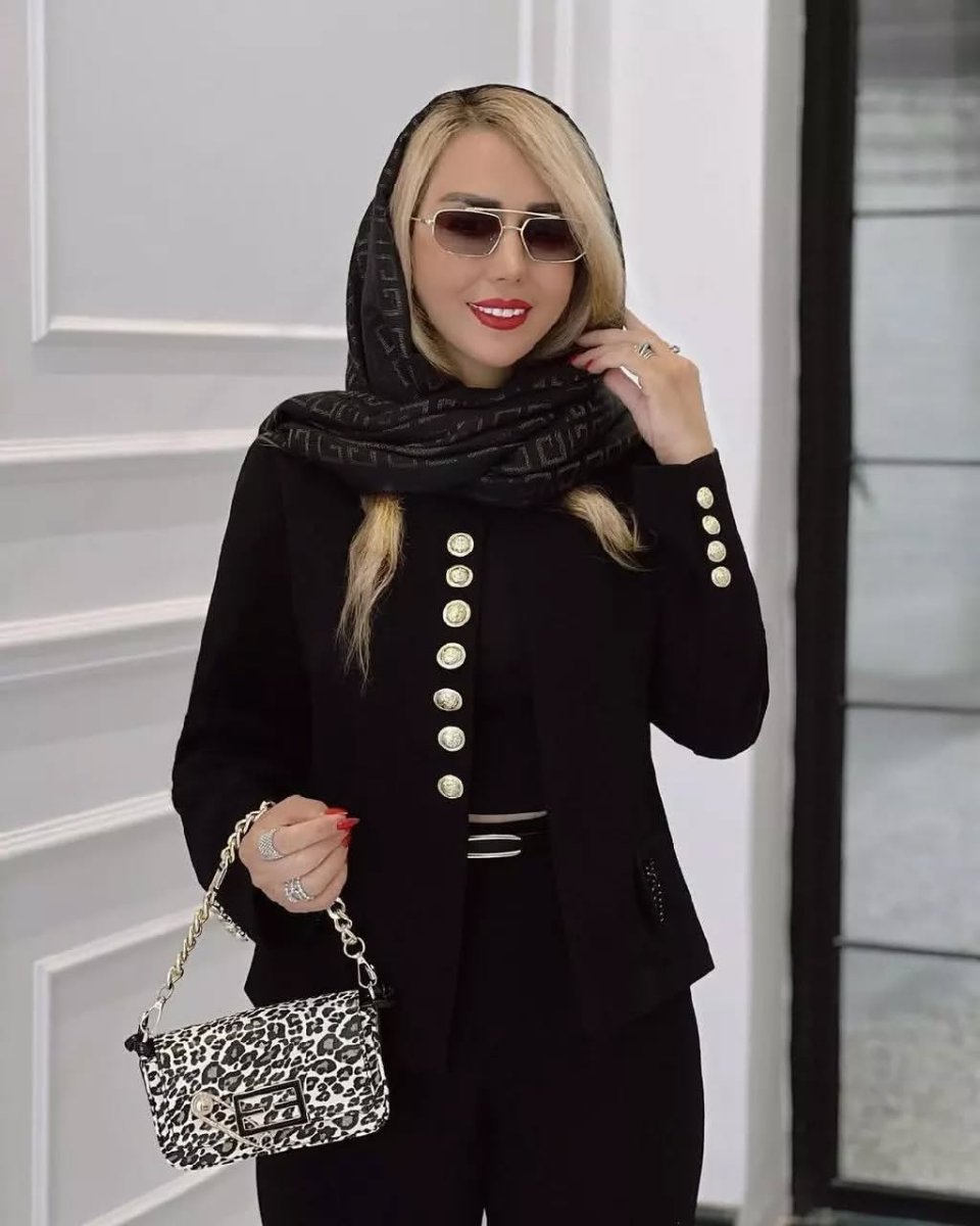 تصویر  کت و شلوار زنانه خوشه