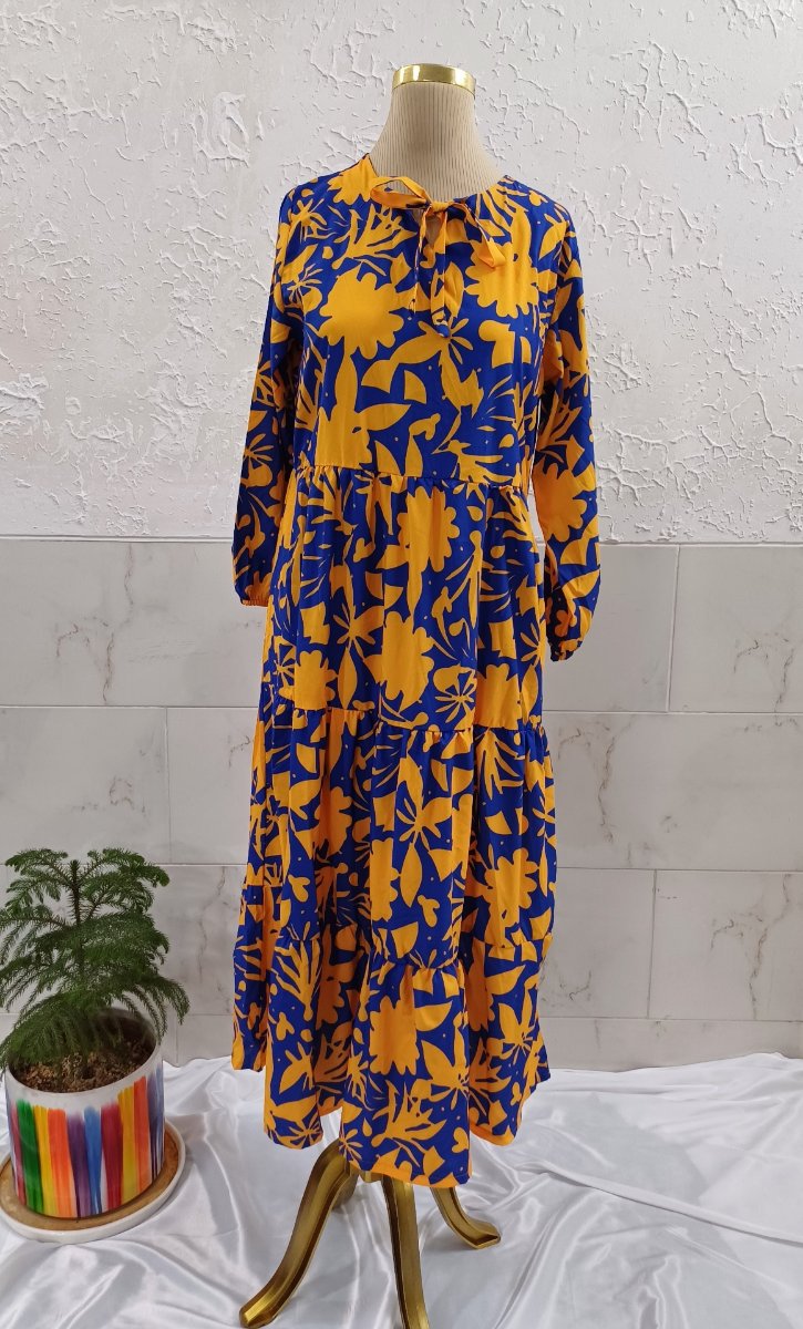 تصویر   پیراهن زنانه بوگاتی  ساحلی گلاب