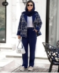 تصویر  کت و شلوار زنانه مازراتی ابریشم