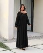 تصویر  مانتو عبایی زنانه طرح یاسمین الیزه