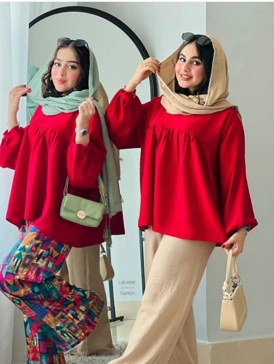 تصویر  شومیز زنانه عروسکی مونا