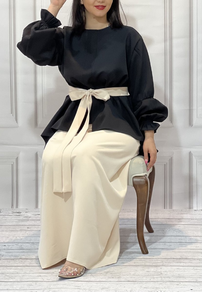 تصویر  دامن زنانه مازراتی طرح آوان