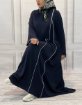 تصویر  مانتو عبایی زنانه طرح حورا الیزه