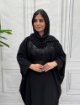 تصویر  عبایی زنانه رقیه بدون سردوشی