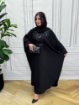 تصویر  عبایی زنانه رقیه بدون سردوشی