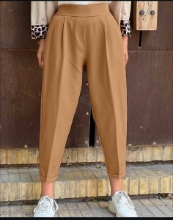 تصویر  شلوار پارچه ای زنانه  مازراتی مام دمپا پاکتی