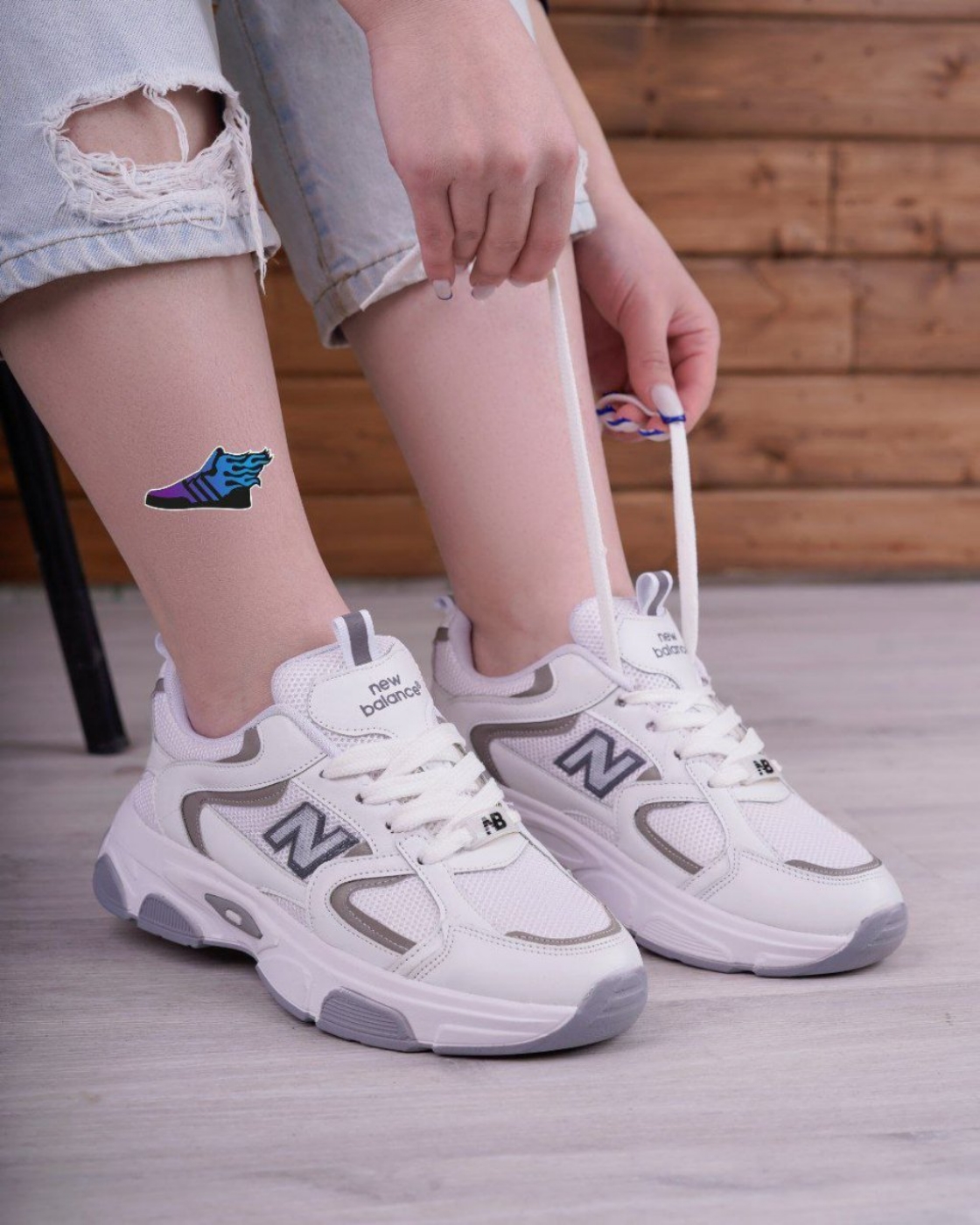 تصویر  کفش کتانی اسپرت