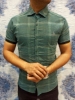 تصویر  پیراهن مردانه چهارخونه استین کوتاه۵