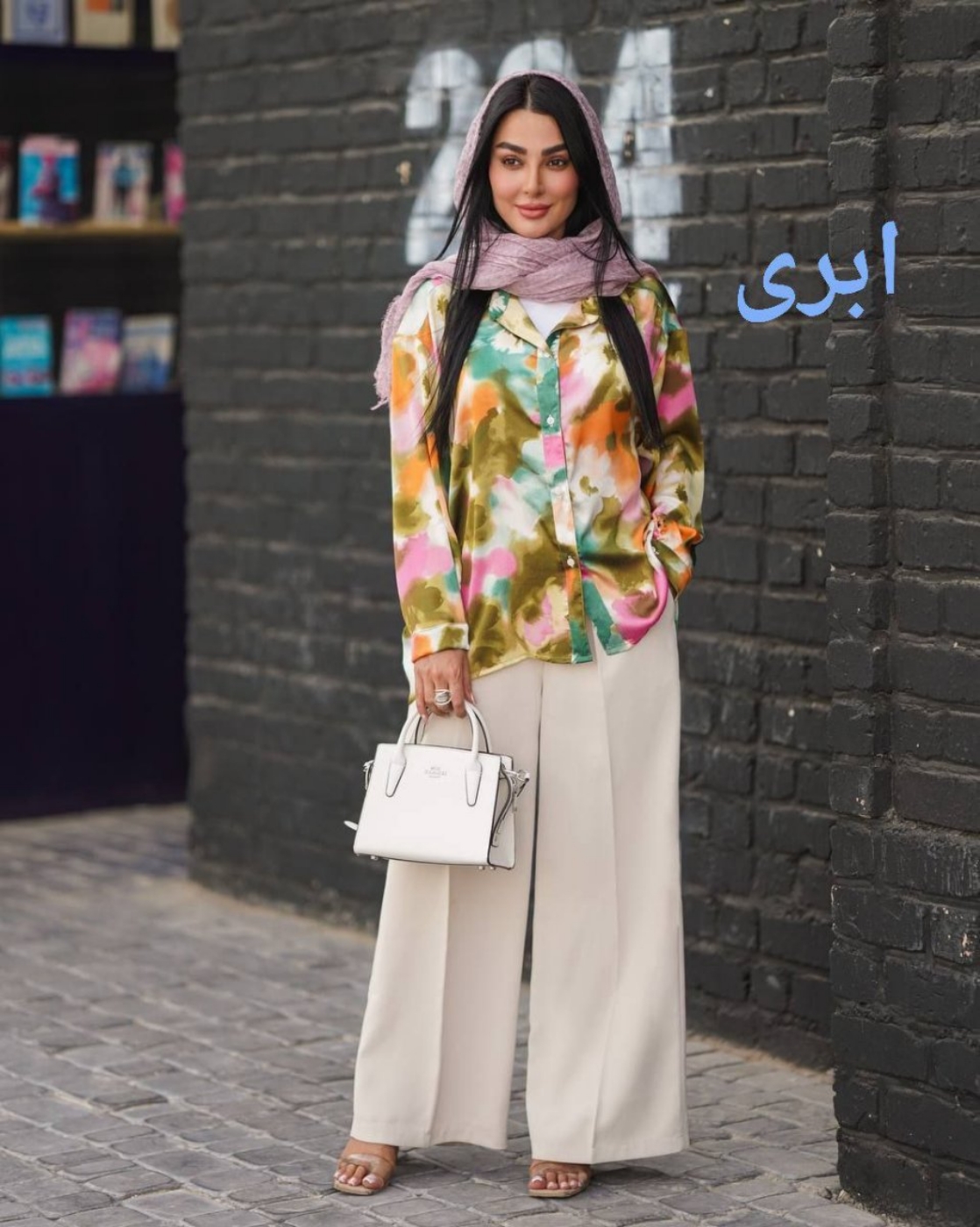 تصویر  شومیز زنانه پری ترک سبک خنک 