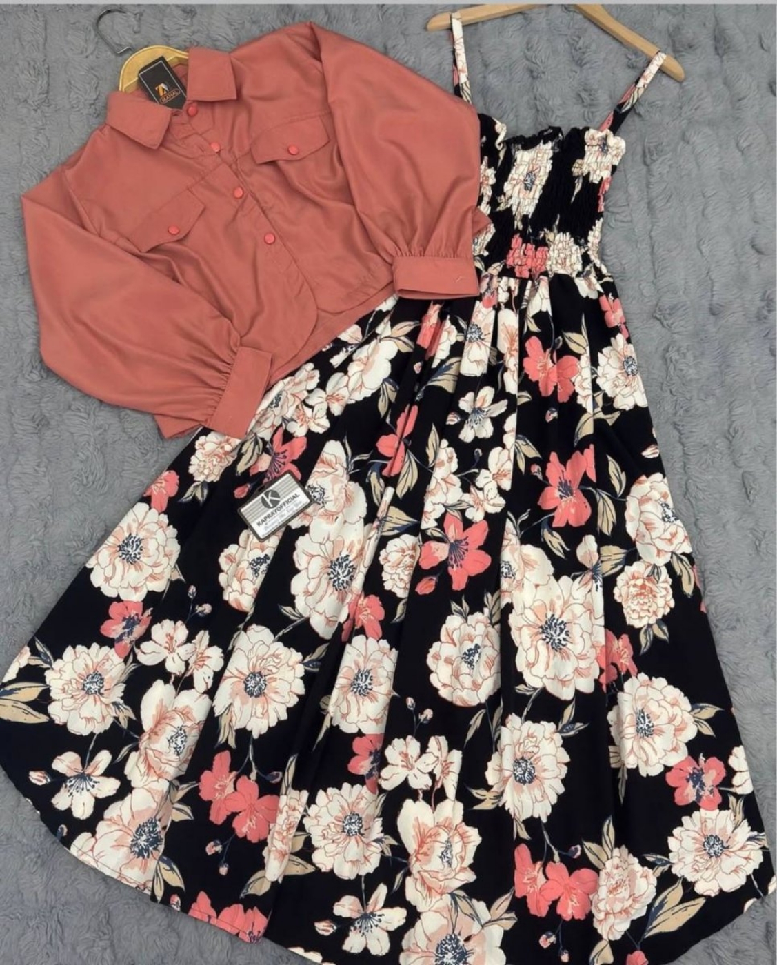 تصویر  شومیز سارافون دو تیکه سیترا