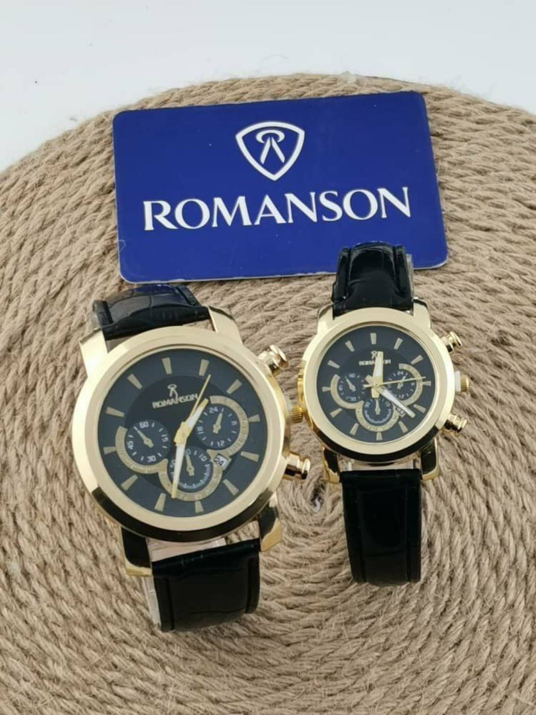 تصویر  ساعت رومانسون بند چرمی 369057