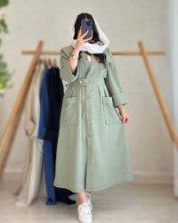 تصویر  مانتو تابستانه پاییزه اسر