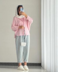 تصویر  شومیز زنانه لنین بارن