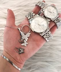 تصویر  ساعت سیتیزن بند استیل نقره‌ای369232   