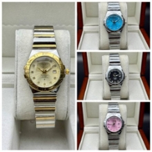 تصویر  ساعت زنانه با صفحه نگین‌کار369604