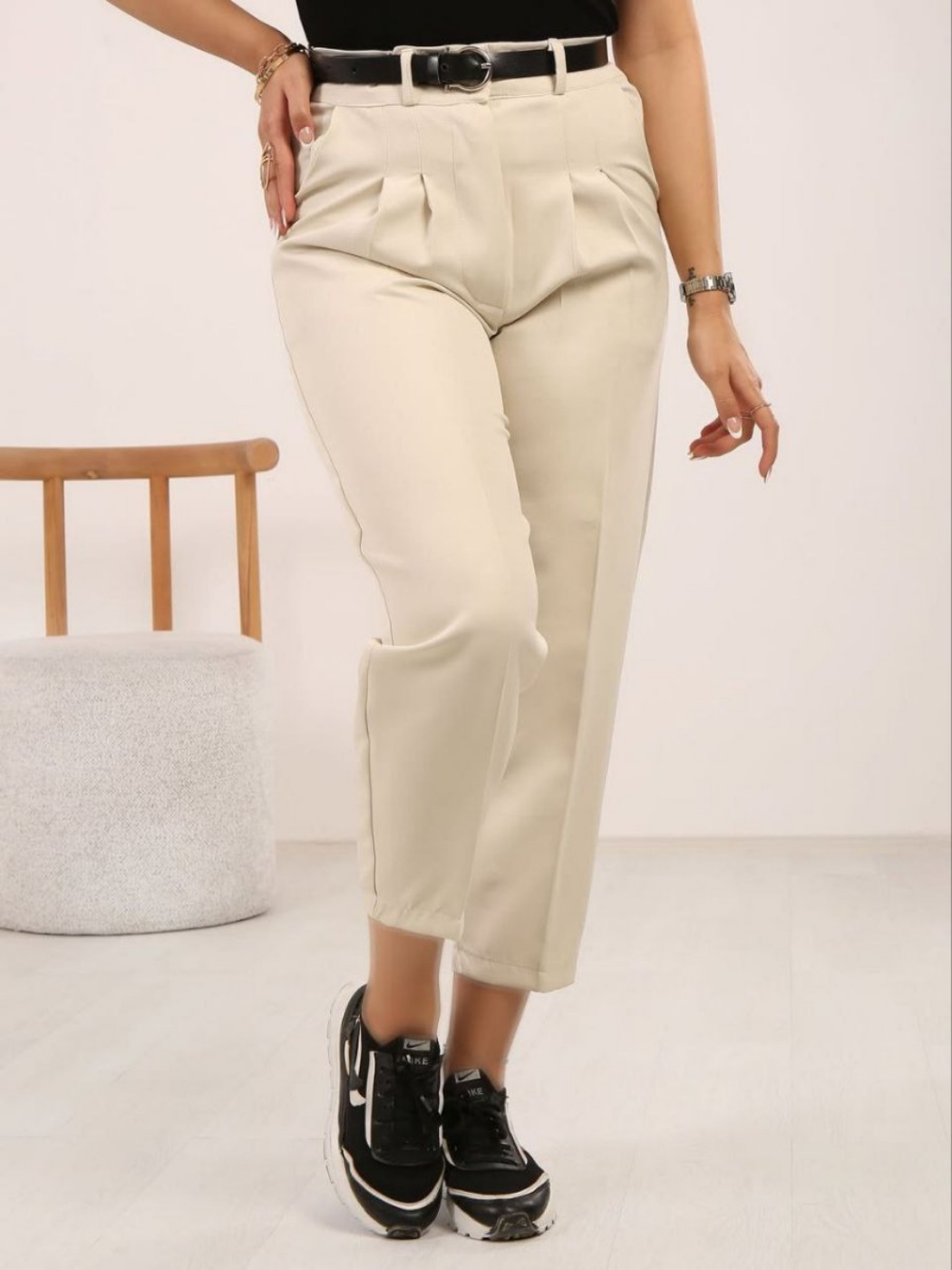 تصویر  شلوار مازراتی خمره ای پانته آ