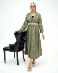 نمایش جزئیات برای   مانتو دانشجویی صوفیا راه راه تصویر   مانتو دانشجویی صوفیا راه راه