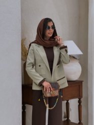 تصویر  کت و شلوار زنانه ست ارشیدا