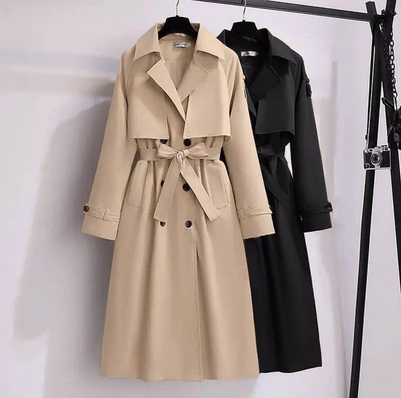 تصویر  مانتو کتان شیلا