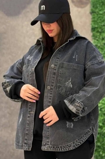 تصویر  کت جین حلال عالی