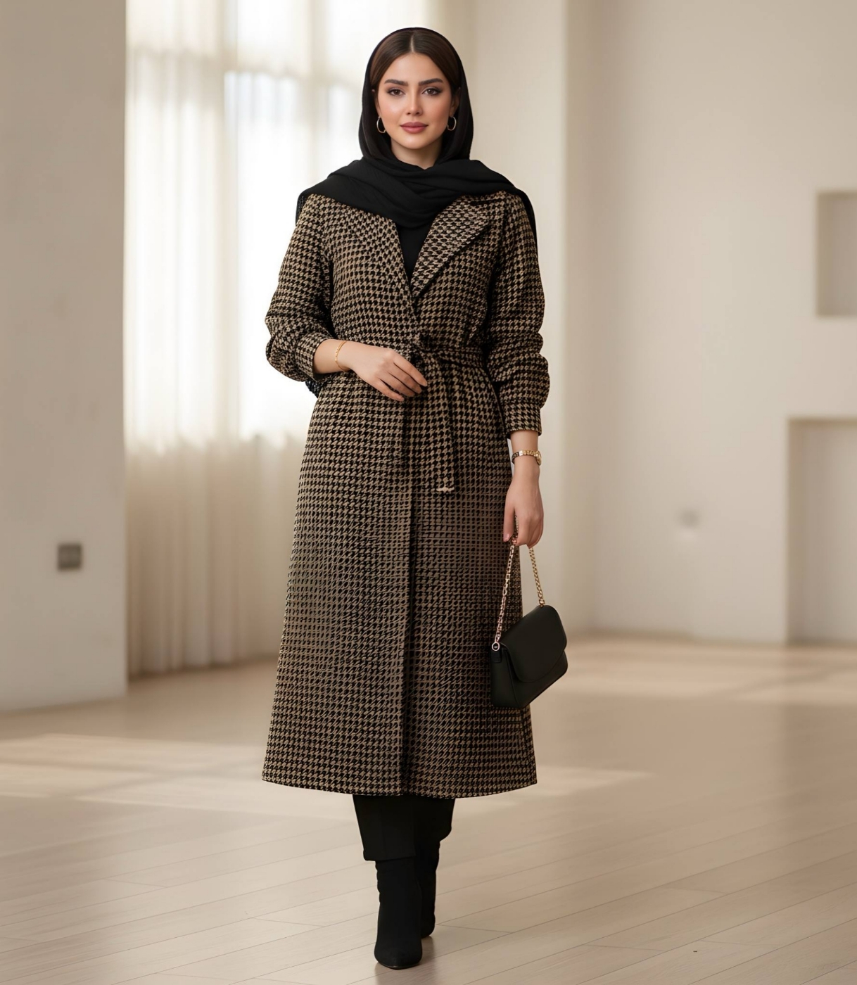 تصویر  مانتو پیچازی پیردوپل