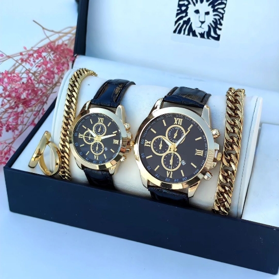 تصویر  ساعت سیتیزن بندچرمی مشکی صفحه مشکی