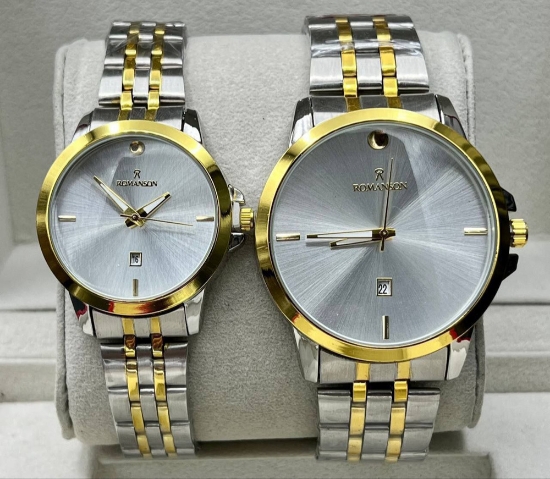 تصویر  ساعت مردانه و زنانه شکوه کلاسیک در طراحی مدرن رومانسون