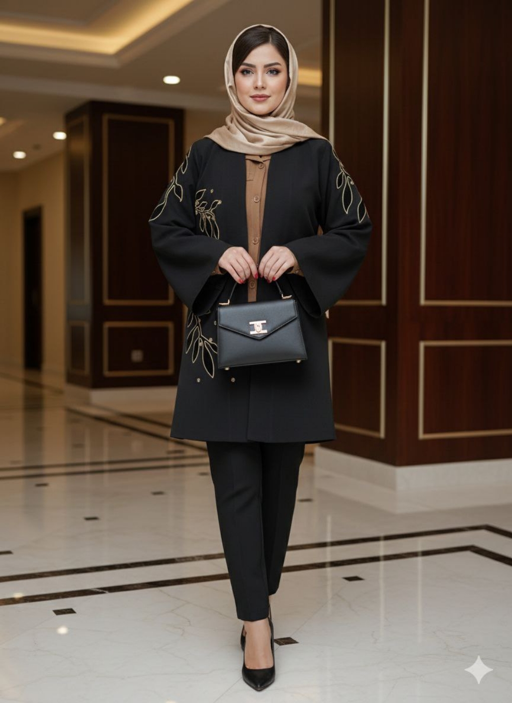 تصویر  مانتو زنانه مازراتی سارین