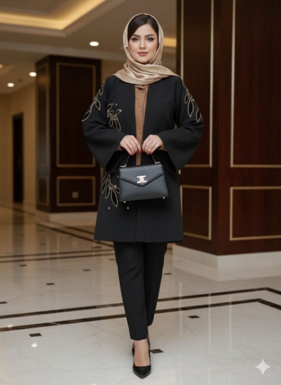 تصویر  مانتو زنانه مازراتی سارین