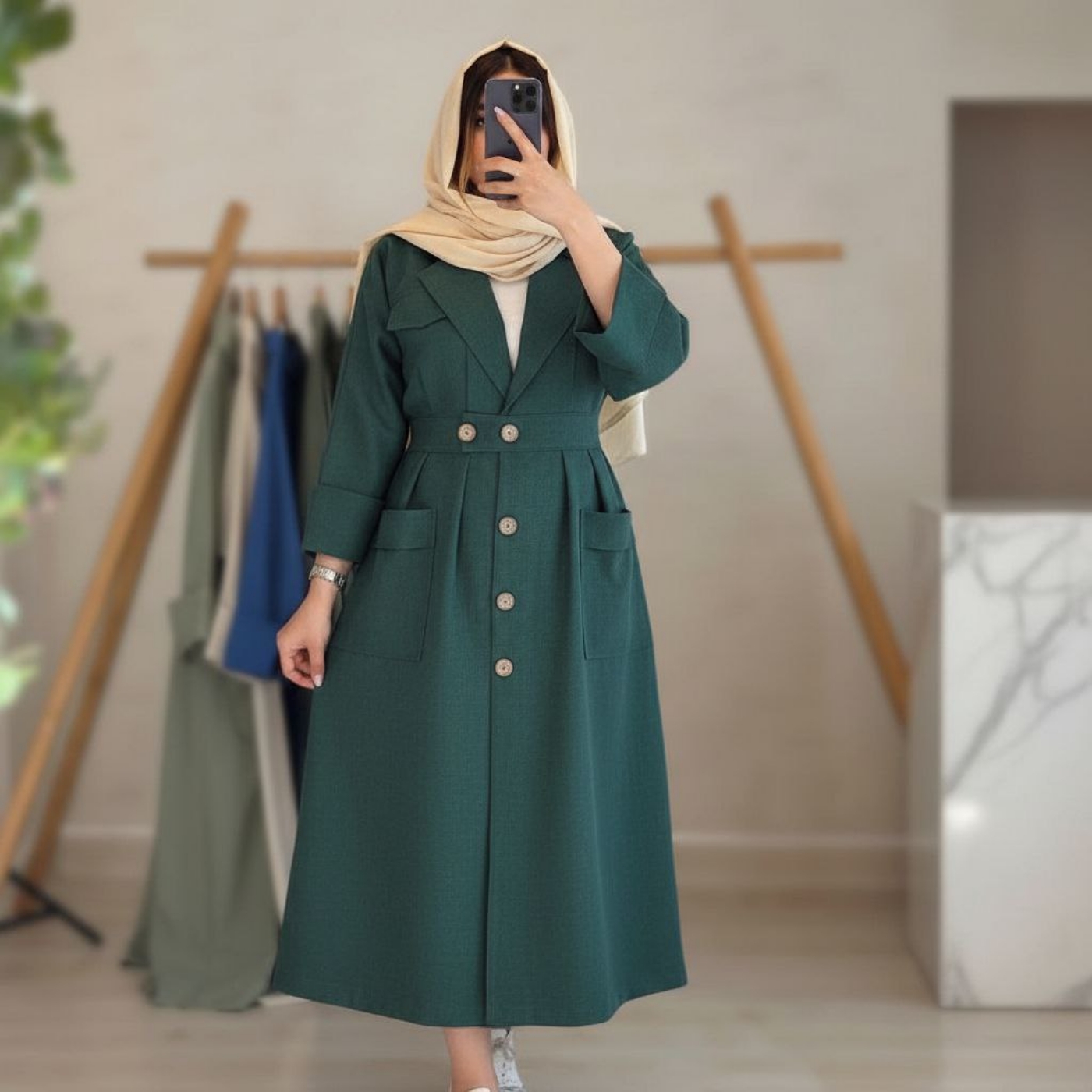 تصویر  مانتو صوفیا ترند شانا