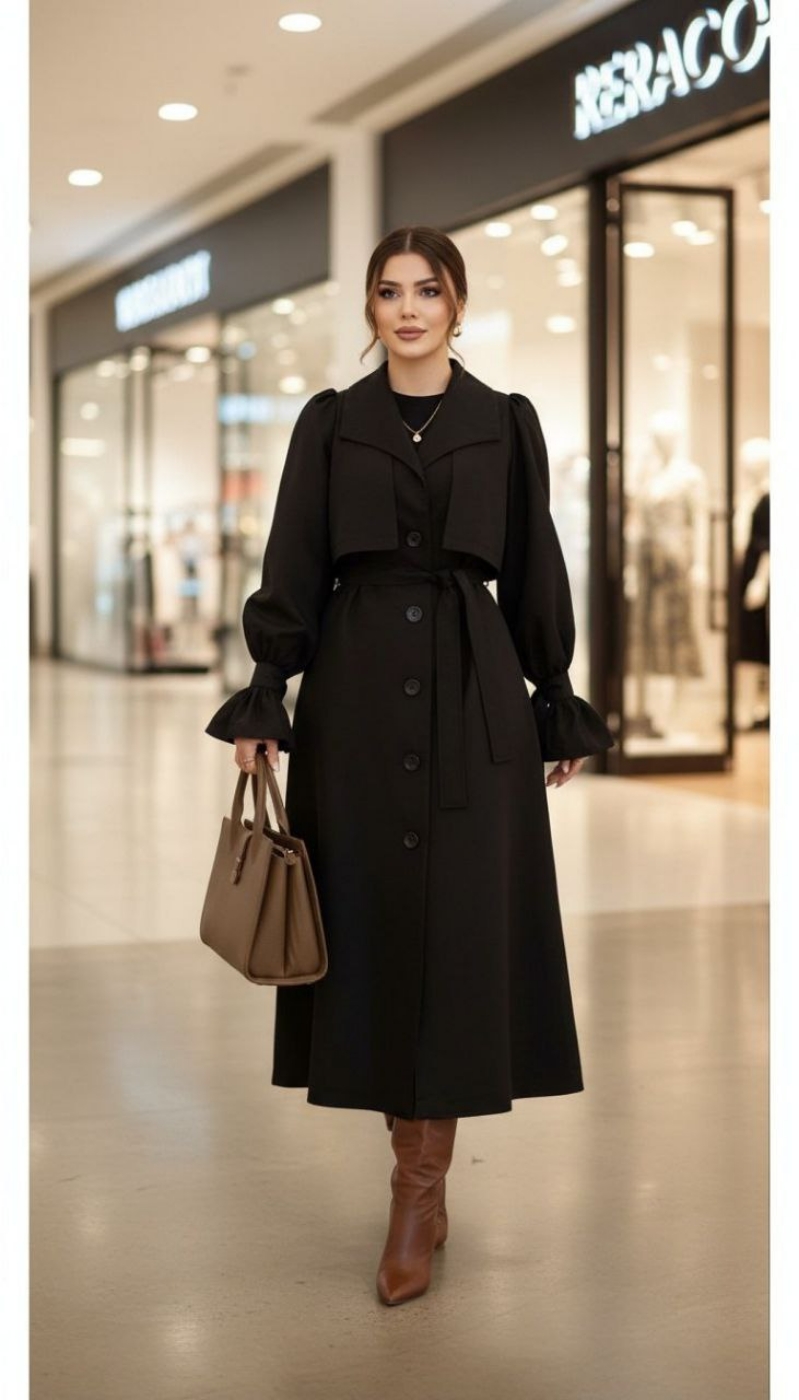 تصویر  مانتو زنانه کتان مدل ویکتوریا