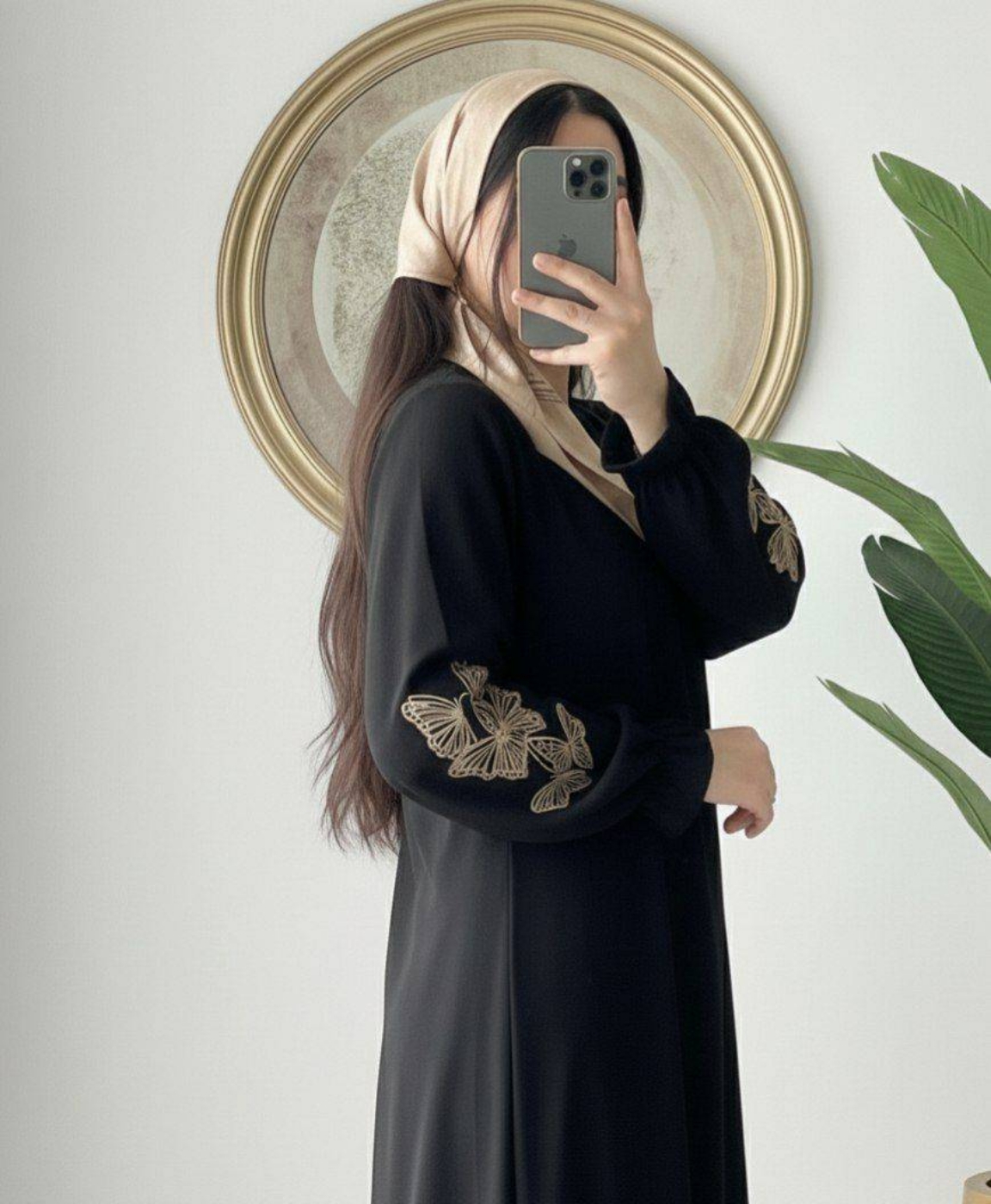 تصویر  عبا زنانه الیزه پروانه