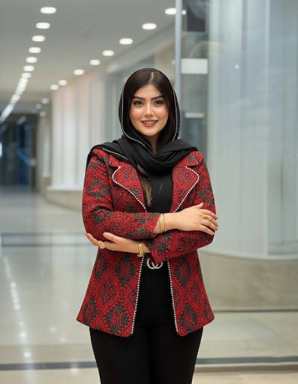 تصویر  کت تک تافته شقایق
