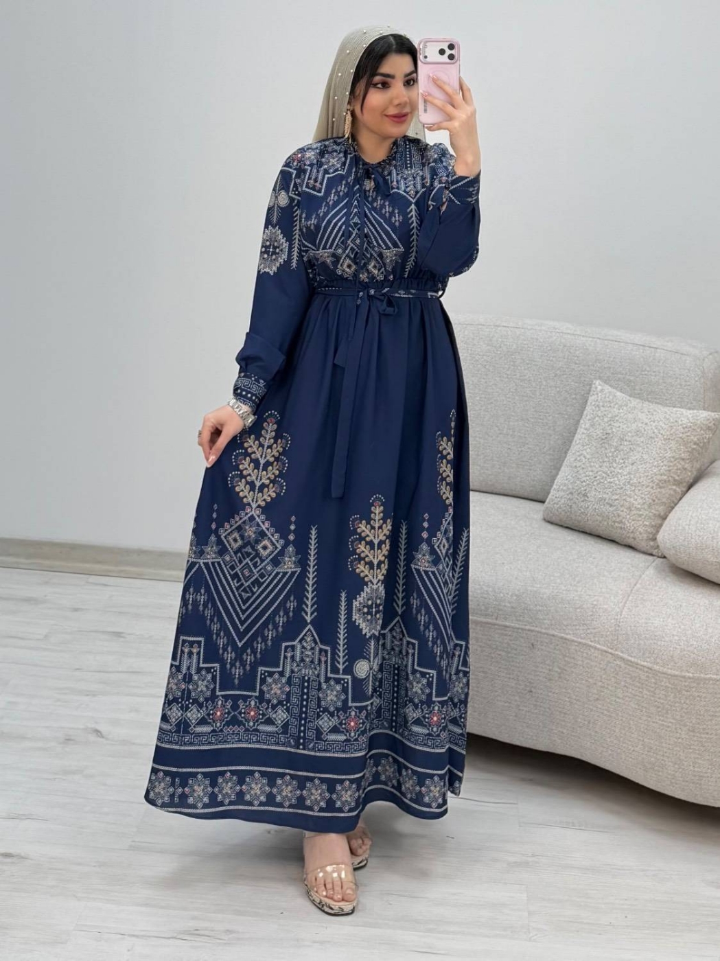 تصویر  پیراهن ساحلی سنتی