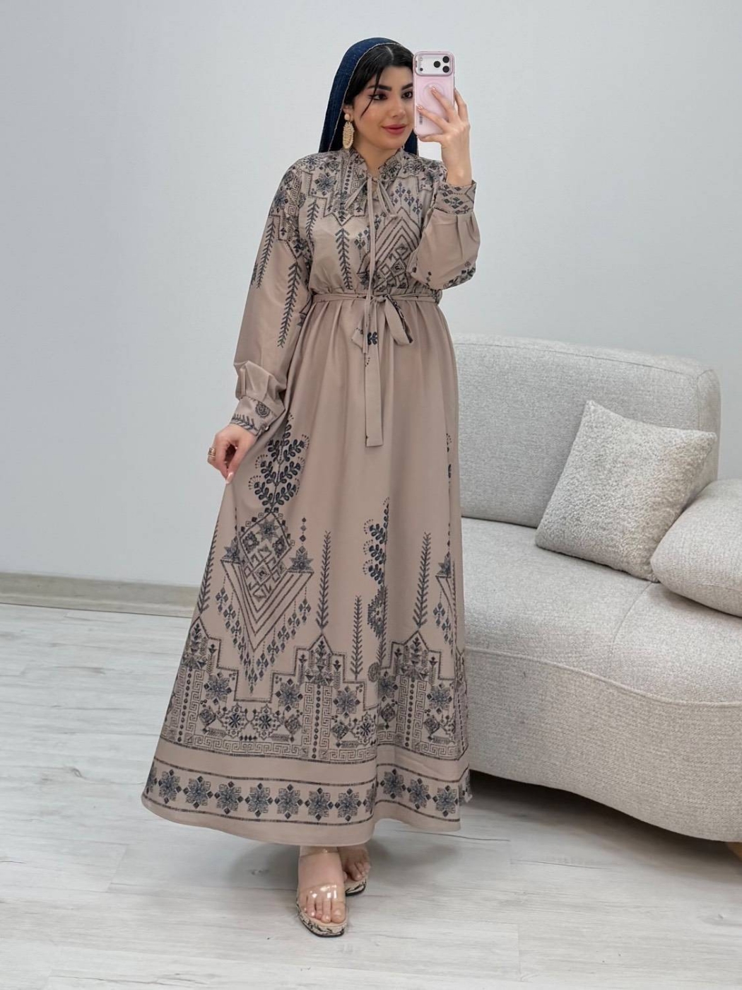 تصویر  پیراهن ساحلی سنتی