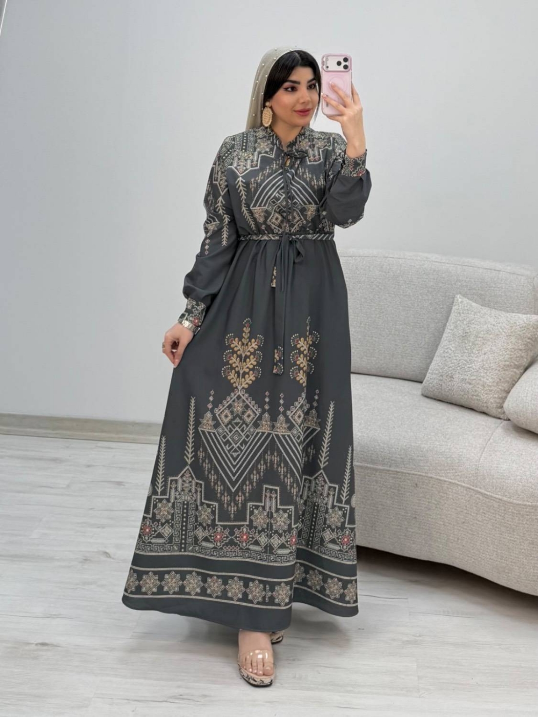 تصویر  پیراهن ساحلی سنتی