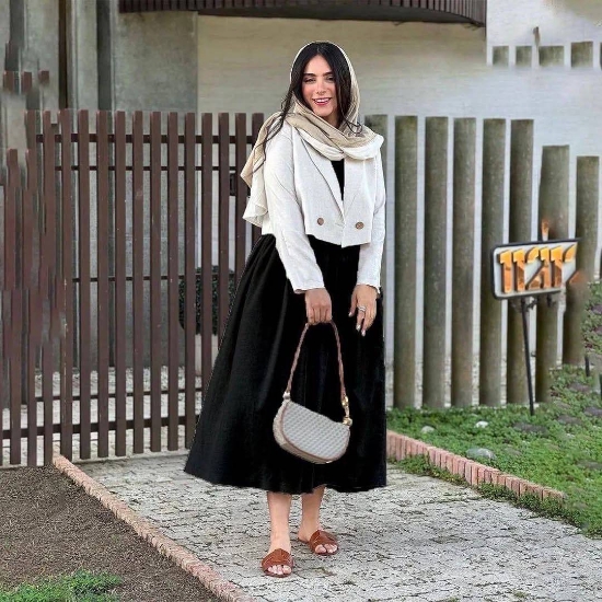 تصویر  کت سارافون زنانه لنین آسو