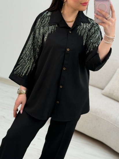تصویر  شومیز زنانه الیزه نگینی ریحان