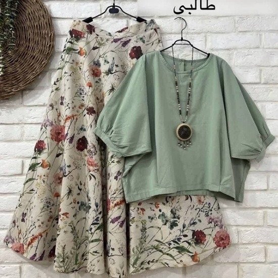 تصویر  شومیز دامن زنانه ست ایلیا