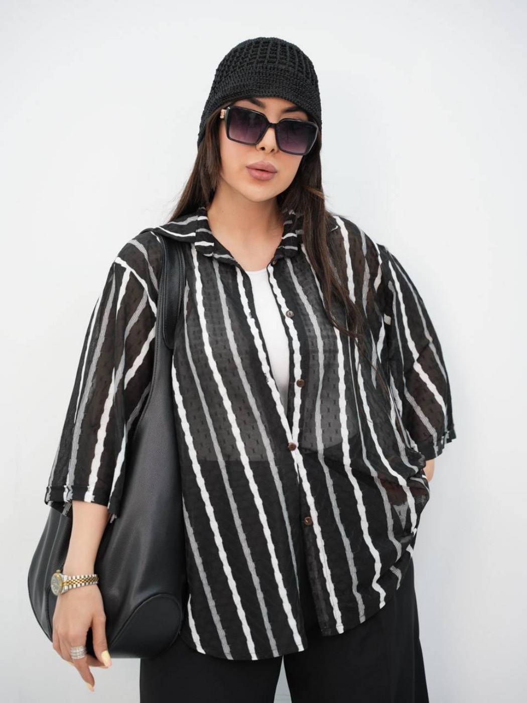 تصویر  شومیز زنانه حریر طهورا