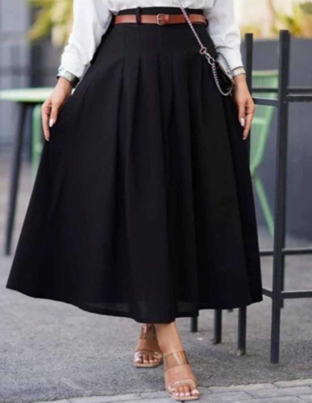 تصویر  دامن زنانه پلاس سمن