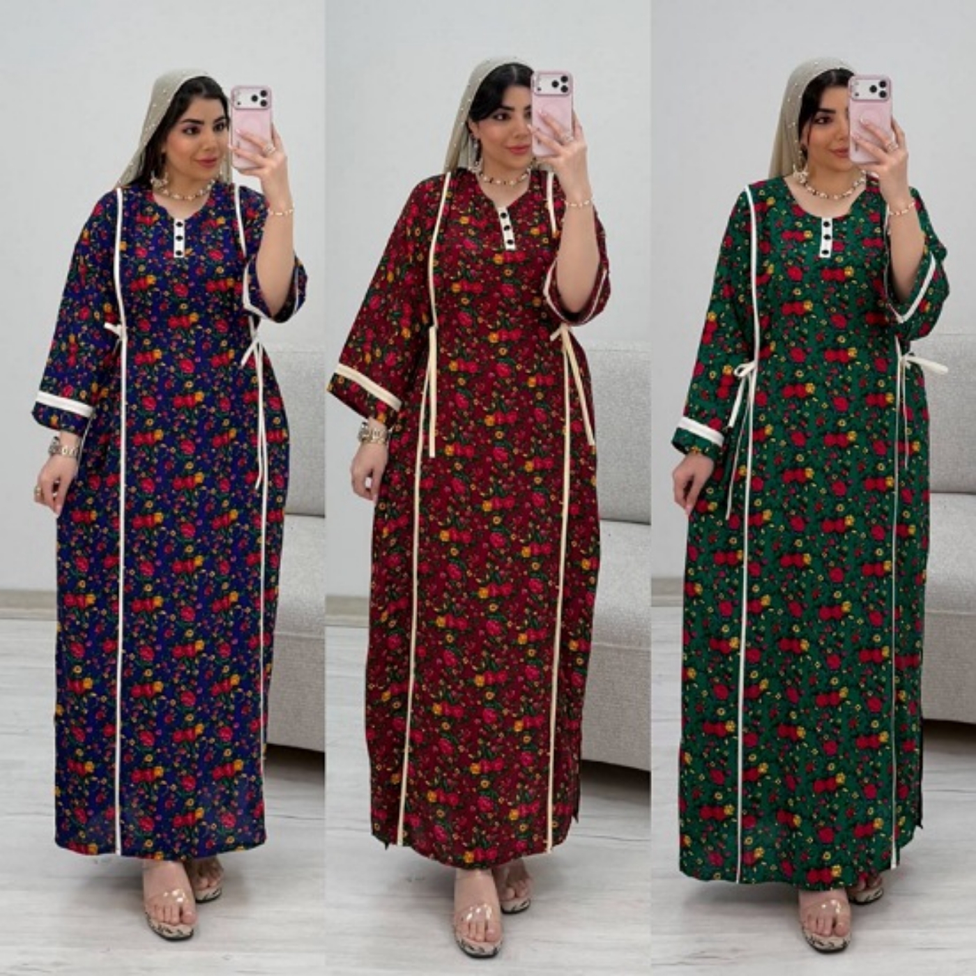 تصویر  پیراهن ساحلی نازخاتون
