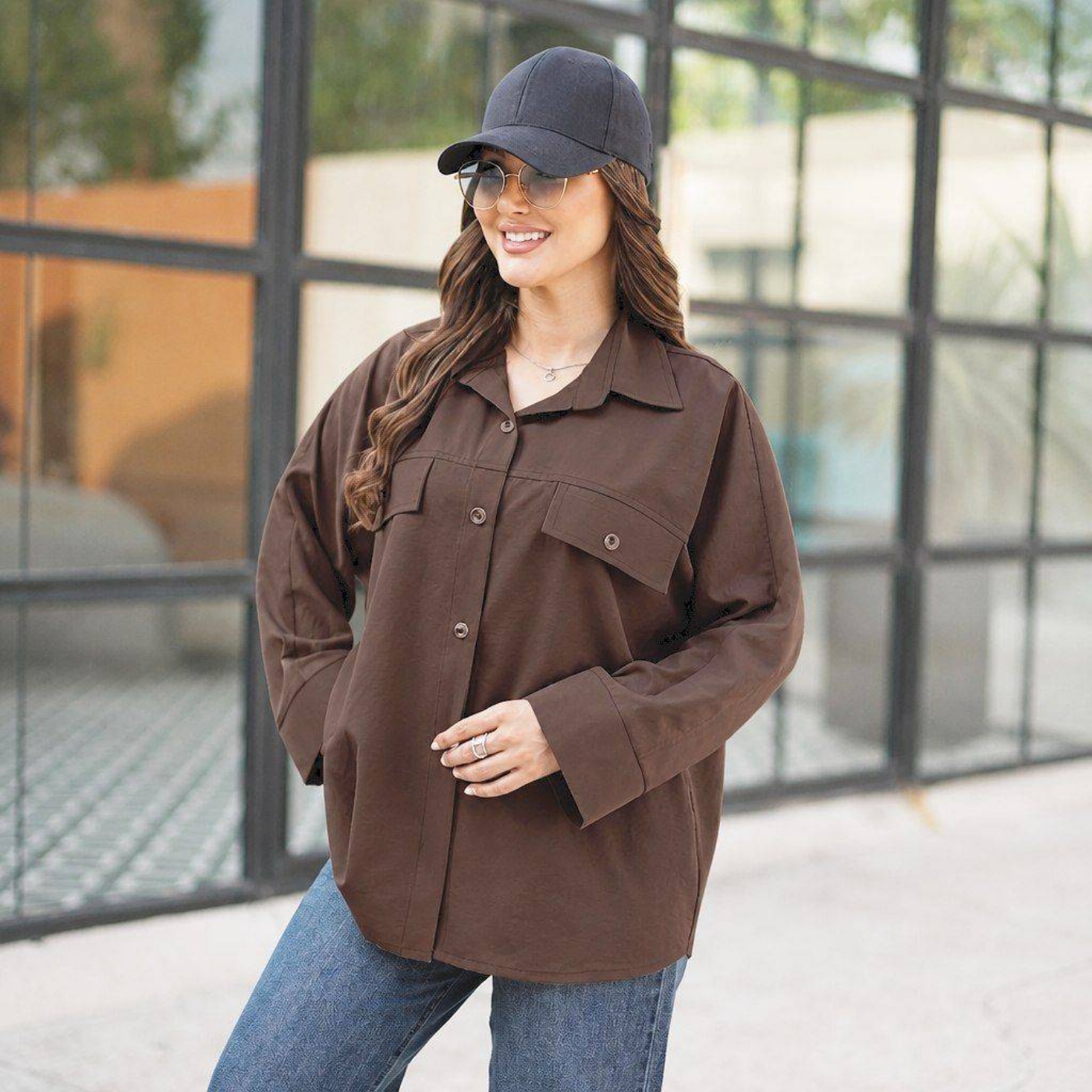 تصویر  شومیز زنانه پری سیلک آگلونما