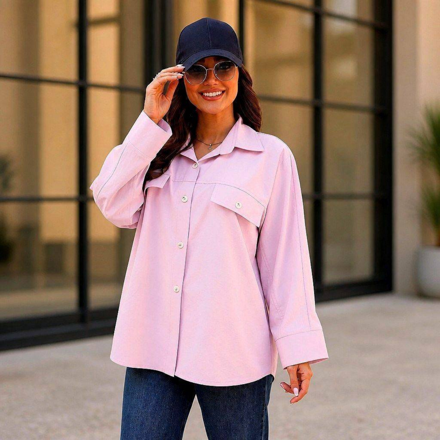 تصویر  شومیز زنانه پری سیلک آگلونما