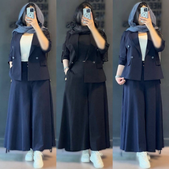 تصویر  کت شلوار زنانه لنینت رویا