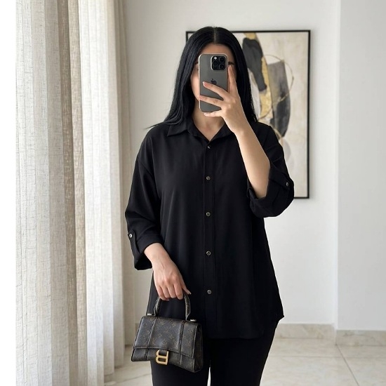 تصویر  شومیز زنانه الیزه مدل نرجس