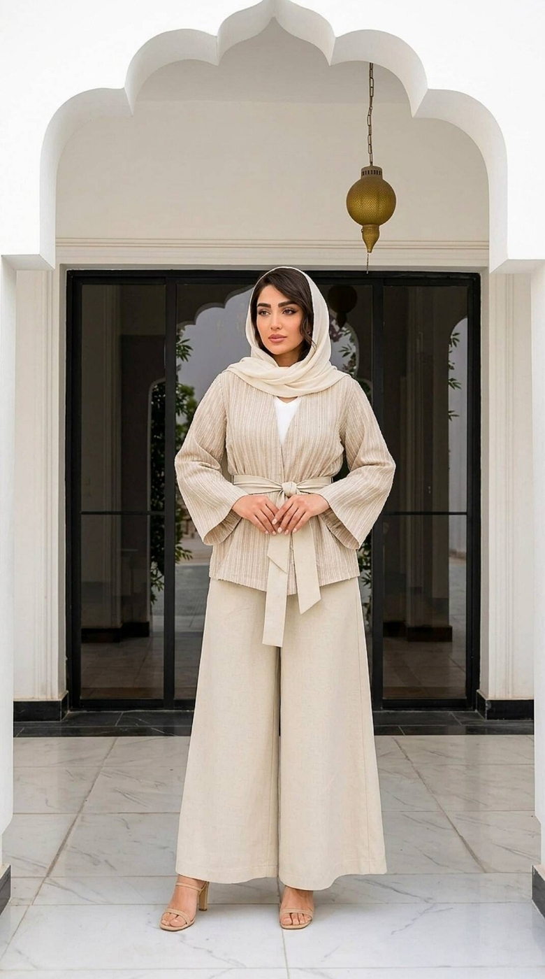 تصویر  مانتو شلوار زنانه آنا برموداشاپ