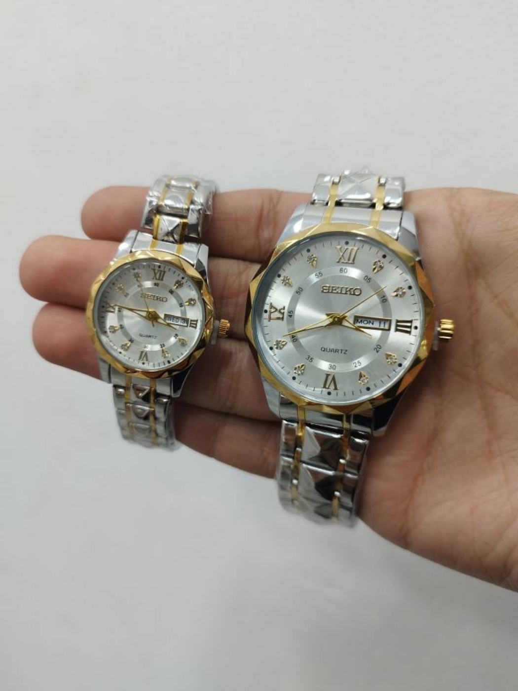 تصویر  ساعت مچی سیکو شیشه تراش